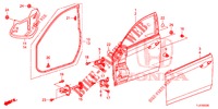 TUERTAFELN, VORNE(2D)  für Honda ACCORD TOURER 2.0 EXECUTIVE 5 Türen 6 gang-Schaltgetriebe 2015