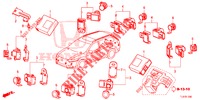 EINPARKSENSOR  für Honda ACCORD TOURER 2.0 S 5 Türen 6 gang-Schaltgetriebe 2015
