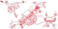 GUMMITUELLE (ARRIERE) für Honda ACCORD TOURER 2.0 S 5 Türen 6 gang-Schaltgetriebe 2015
