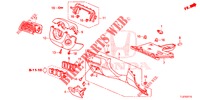 INSTRUMENT, ZIERSTUECK (COTE DE CONDUCTEUR) (LH) für Honda ACCORD TOURER 2.0 S 5 Türen 6 gang-Schaltgetriebe 2015