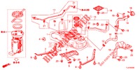 KRAFTSTOFFTANK  für Honda ACCORD TOURER 2.0 S 5 Türen 6 gang-Schaltgetriebe 2015