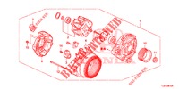 LICHTMASCHINE (DENSO) (2.0L) für Honda ACCORD TOURER 2.0 S 5 Türen 6 gang-Schaltgetriebe 2015