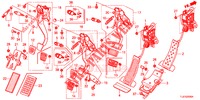 PEDAL (LH) für Honda ACCORD TOURER 2.0 S 5 Türen 6 gang-Schaltgetriebe 2015