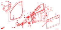 TUERTAFELN, VORNE(2D)  für Honda ACCORD TOURER 2.0 S 5 Türen 6 gang-Schaltgetriebe 2015