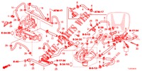 WASSERSCHLAUCH/HEIZUNGSSCHACHT (DIESEL) für Honda ACCORD TOURER 2.0 S 5 Türen 6 gang-Schaltgetriebe 2015