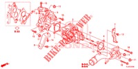 WIRBELSTEUERVENTIL (DIESEL) für Honda ACCORD TOURER 2.0 S 5 Türen 6 gang-Schaltgetriebe 2015