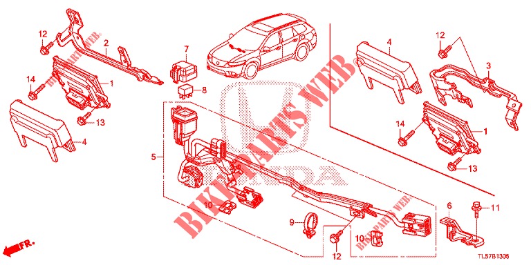 AT STEUEREINHEIT  für Honda ACCORD TOURER 2.0 S 5 Türen 6 gang-Schaltgetriebe 2015