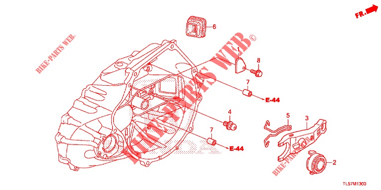 KUPPLUNGSFREIGABE (DIESEL) für Honda ACCORD TOURER 2.0 S 5 Türen 6 gang-Schaltgetriebe 2015