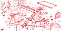SEITENWANDVERKLEIDUNG(2D)  für Honda ACCORD TOURER 2.0 COMFORT 5 Türen 6 gang-Schaltgetriebe 2015