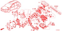 STEUERGERAT (COMPARTIMENT MOTEUR) (1) für Honda ACCORD TOURER 2.0 COMFORT 5 Türen 6 gang-Schaltgetriebe 2015