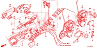 TUERSCHLOESSER, VORNE/AEUSSERER GRIFF  für Honda ACCORD TOURER 2.0 COMFORT 5 Türen 6 gang-Schaltgetriebe 2015