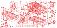 ZYLINDERBLOCK/OELWANNE (2.0L) für Honda ACCORD TOURER 2.0 COMFORT 5 Türen 6 gang-Schaltgetriebe 2015