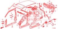 AUSSENBLECHE/TAFEL, HINTEN  für Honda ACCORD TOURER 2.0 ELEGANCE 5 Türen 6 gang-Schaltgetriebe 2015