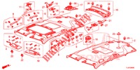 DACHVERKLEIDUNG  für Honda ACCORD TOURER 2.0 ELEGANCE 5 Türen 6 gang-Schaltgetriebe 2015