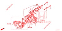 DROSSELKLAPPENGEHAEUSE (2.0L) für Honda ACCORD TOURER 2.0 ELEGANCE 5 Türen 6 gang-Schaltgetriebe 2015