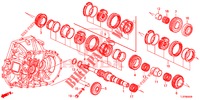 HAUPTWELLE  für Honda ACCORD TOURER 2.0 ELEGANCE 5 Türen 6 gang-Schaltgetriebe 2015