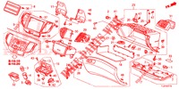 INSTRUMENT, ZIERSTUECK (COTE DE PASSAGER) (LH) für Honda ACCORD TOURER 2.0 ELEGANCE 5 Türen 6 gang-Schaltgetriebe 2015