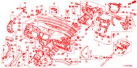 INSTRUMENTENBRETT, OBEN (LH) für Honda ACCORD TOURER 2.0 ELEGANCE 5 Türen 6 gang-Schaltgetriebe 2015