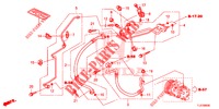 KLIMAANLAGE (FLEXIBLES/TUYAUX) (2.0L) (LH) für Honda ACCORD TOURER 2.0 ELEGANCE 5 Türen 6 gang-Schaltgetriebe 2015