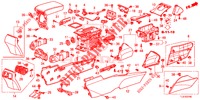 KONSOLE (LH) für Honda ACCORD TOURER 2.0 ELEGANCE 5 Türen 6 gang-Schaltgetriebe 2015
