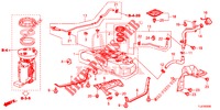 KRAFTSTOFFTANK  für Honda ACCORD TOURER 2.0 ELEGANCE 5 Türen 6 gang-Schaltgetriebe 2015