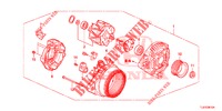 LICHTMASCHINE (DENSO) (2.0L) für Honda ACCORD TOURER 2.0 ELEGANCE 5 Türen 6 gang-Schaltgetriebe 2015