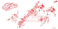 TPMS EINHEIT für Honda ACCORD TOURER 2.0 ELEGANCE 5 Türen 6 gang-Schaltgetriebe 2015