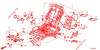 VORNE SITZKOMPONENTEN (D.) (HAUTEUR MANUELLE) für Honda ACCORD TOURER 2.0 ELEGANCE 5 Türen 6 gang-Schaltgetriebe 2015