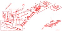 WERKZEUGE/WAGENHEBER  für Honda ACCORD TOURER 2.0 ELEGANCE 5 Türen 6 gang-Schaltgetriebe 2015