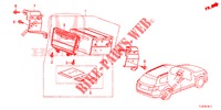AUDIOEINHEIT (NAVIGATION) für Honda ACCORD TOURER 2.0 ELEGANCE PACK 5 Türen 6 gang-Schaltgetriebe 2015