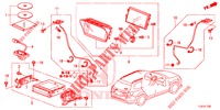 EINBAUSATZ F. RNS2  für Honda ACCORD TOURER 2.0 ELEGANCE PACK 5 Türen 6 gang-Schaltgetriebe 2015