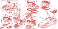 INNENLEUCHTE (2) für Honda ACCORD TOURER 2.0 ELEGANCE PACK 5 Türen 6 gang-Schaltgetriebe 2015