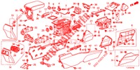 KONSOLE (LH) für Honda ACCORD TOURER 2.0 ELEGANCE PACK 5 Türen 6 gang-Schaltgetriebe 2015