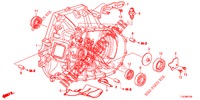 KUPPLUNGSGEHAEUSE  für Honda ACCORD TOURER 2.0 ELEGANCE PACK 5 Türen 6 gang-Schaltgetriebe 2015