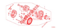 LICHTMASCHINE (DENSO) (2.0L) für Honda ACCORD TOURER 2.0 ELEGANCE PACK 5 Türen 6 gang-Schaltgetriebe 2015