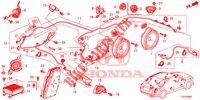 RADIOANTENNE/LAUTSPRECHER (LH) für Honda ACCORD TOURER 2.0 ELEGANCE PACK 5 Türen 6 gang-Schaltgetriebe 2015