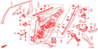 TUERVERKLEIDUNG, HINTEN(4D)  für Honda ACCORD TOURER 2.0 ELEGANCE PACK 5 Türen 6 gang-Schaltgetriebe 2015