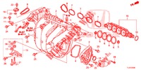 ANSAUGKRUEMMER (2.0L) für Honda ACCORD TOURER 2.0 EXECUTIVE 5 Türen 5 gang automatikgetriebe 2015