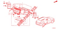 AUDIOEINHEIT (NAVIGATION) für Honda ACCORD TOURER 2.0 EXECUTIVE 5 Türen 5 gang automatikgetriebe 2015