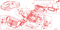 AUDIOEINHEIT  für Honda ACCORD TOURER 2.0 EXECUTIVE 5 Türen 5 gang automatikgetriebe 2015