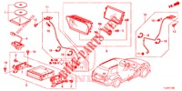 EINBAUSATZ F. RNS2  für Honda ACCORD TOURER 2.0 EXECUTIVE 5 Türen 5 gang automatikgetriebe 2015