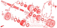 SEKUNDAERWELLE  für Honda ACCORD TOURER 2.0 EXECUTIVE 5 Türen 5 gang automatikgetriebe 2015