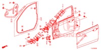 TUERTAFELN, VORNE(2D)  für Honda ACCORD TOURER 2.0 EXECUTIVE 5 Türen 5 gang automatikgetriebe 2015