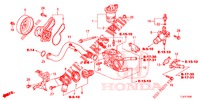 WASSERPUMPE/THERMOSTAT (2.0L) für Honda ACCORD TOURER 2.0 EXECUTIVE 5 Türen 5 gang automatikgetriebe 2015