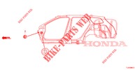 GUMMITUELLE (LATERAL) für Honda ACCORD TOURER 2.0 S 5 Türen 5 gang automatikgetriebe 2015