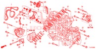 LICHTMASCHINENHALTERUNG/SPANNVORRICHTUNG (2.0L) für Honda ACCORD TOURER 2.0 S 5 Türen 5 gang automatikgetriebe 2015