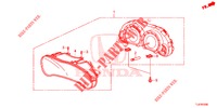DREHZAHLMESSER  für Honda ACCORD TOURER 2.0 ELEGANCE 5 Türen 5 gang automatikgetriebe 2015