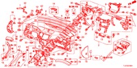 INSTRUMENTENBRETT, OBEN (LH) für Honda ACCORD TOURER 2.0 ELEGANCE 5 Türen 5 gang automatikgetriebe 2015