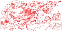 KONSOLE (LH) für Honda ACCORD TOURER 2.0 ELEGANCE 5 Türen 5 gang automatikgetriebe 2015
