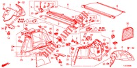 SEITENWANDVERKLEIDUNG(2D)  für Honda ACCORD TOURER 2.0 ELEGANCE 5 Türen 5 gang automatikgetriebe 2015